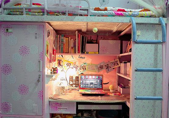 藝術院校女生宿舍裝扮風格 美極了