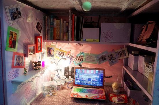 藝術院校女生宿舍裝扮風格 美極了