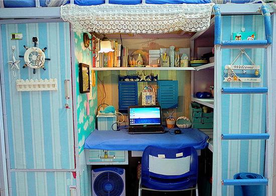 藝術院校女生宿舍裝扮風格 美極了