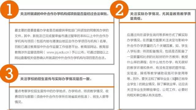 選報中外合作辦學碩士六大注意事項