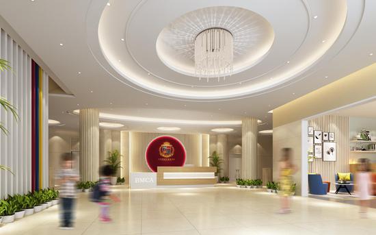 明誠外國語學校大廳