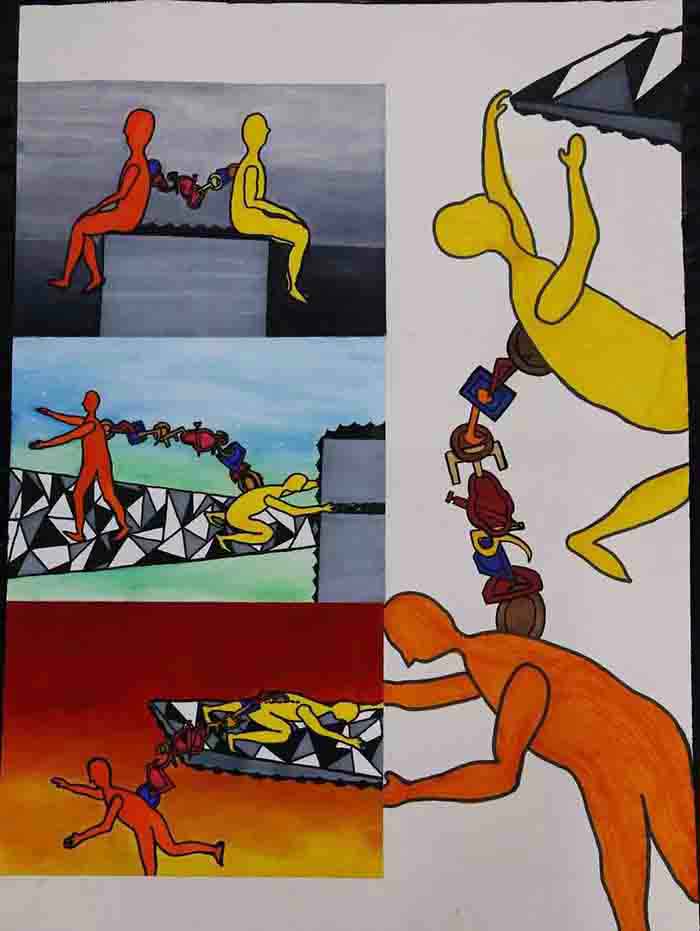 北京凱文學校AIP國際藝術學校學生作品