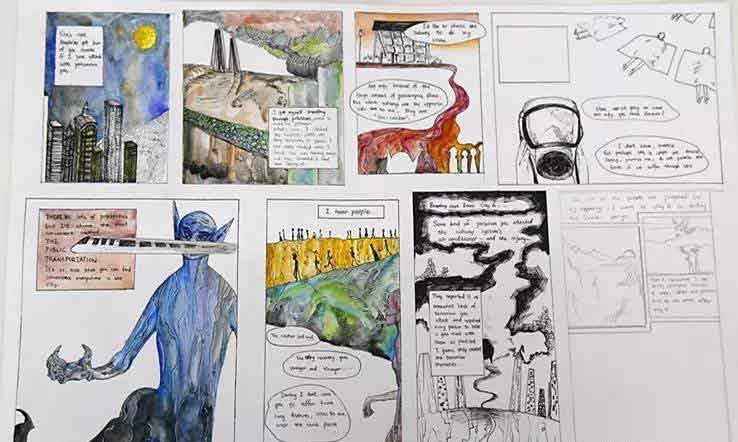 北京凱文學校AIP國際藝術學校學生作品