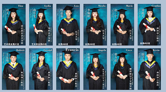 美國(guó)法拉古特學(xué)校天津校區(qū)2018年優(yōu)秀畢業(yè)生