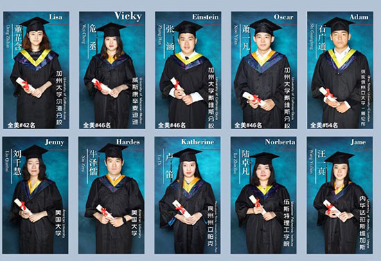 美國(guó)法拉古特學(xué)校天津校區(qū)2018年優(yōu)秀畢業(yè)生