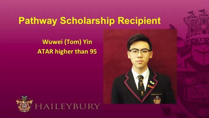 恭喜黑利伯瑞國際學校2018屆優秀畢業生獲得“升學獎學金”