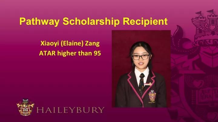 恭喜黑利伯瑞國際學校2018屆優秀畢業生獲得“升學獎學金”