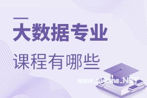 大數據專業課程有哪些?