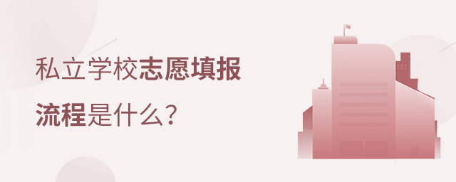 私立學校志愿填報流程