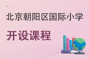 北京朝陽區國際小學開設課程