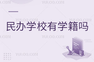 民辦私立學(xué)校有學(xué)籍嗎