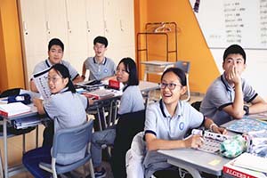 北京市房山區諾德安達學校學生生活