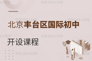 北京豐臺區國際初中開設課程