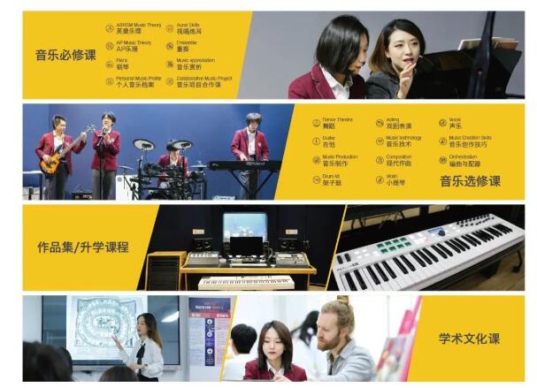 北京愛迪國際學校藝術高中音樂方向課程