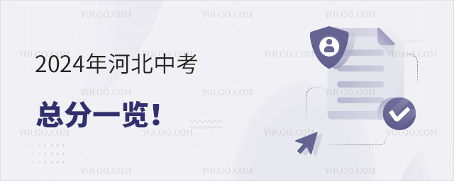 2024年河北中考總分一覽
