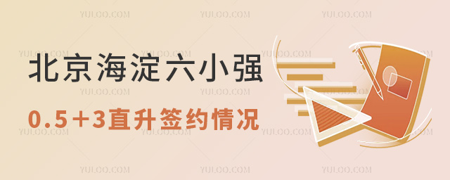 北京海淀六小強0.5+3直升簽約