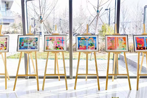 北京市私立匯佳學校雙語融合部開展視覺藝術展活動!