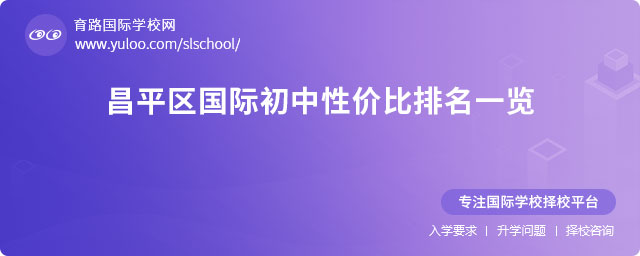 2025年昌平區國際初中性價比排名一覽