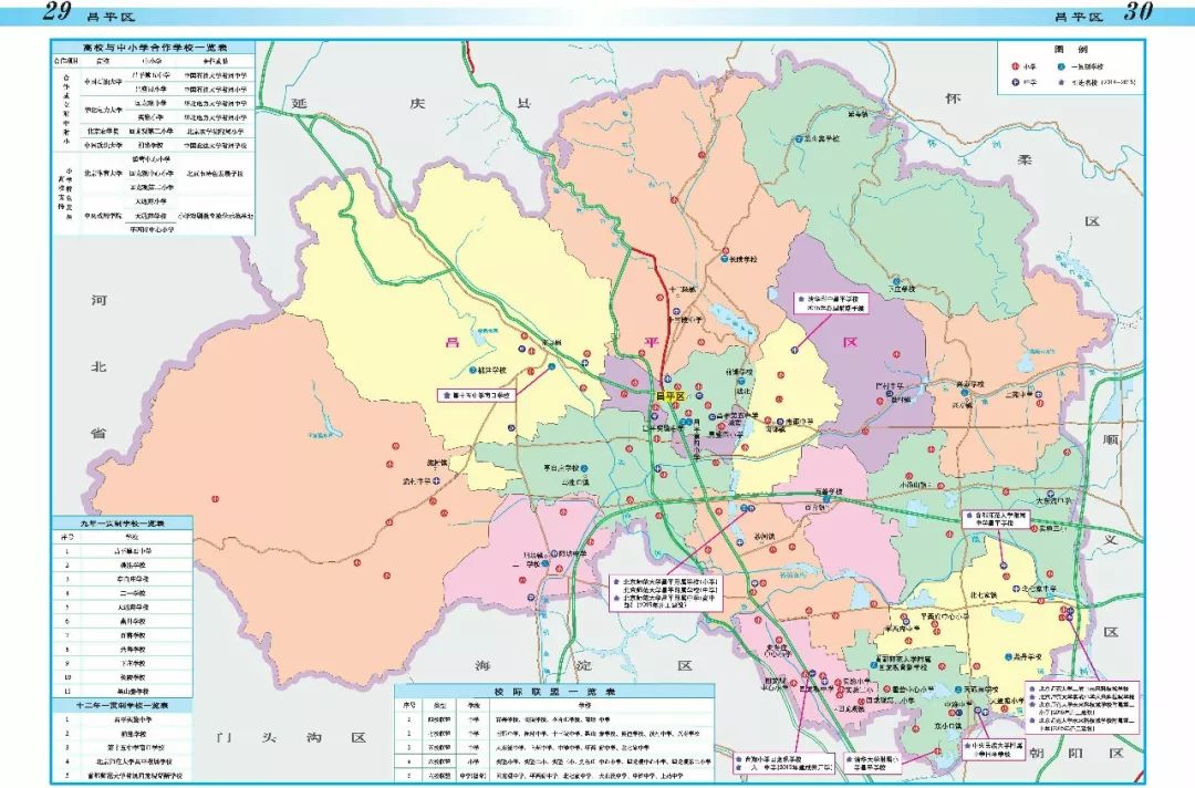 昌平區學區劃分