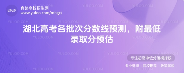2025湖北高考各批次分數線預測,附最低錄取分預估