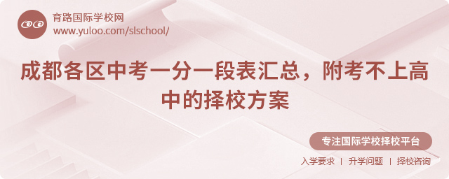 2025年成都各區中考一分一段表匯總