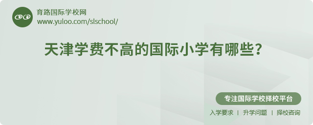 2025年天津學費不高的國際小學有哪些