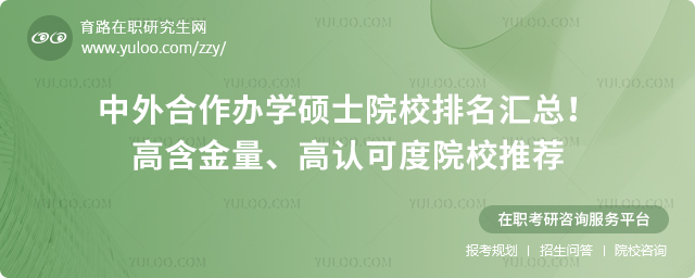 2025年中外合作辦學碩士院校