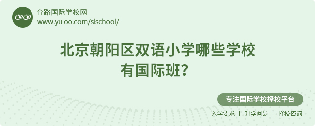 北京朝陽區雙語小學哪些學校有國際班