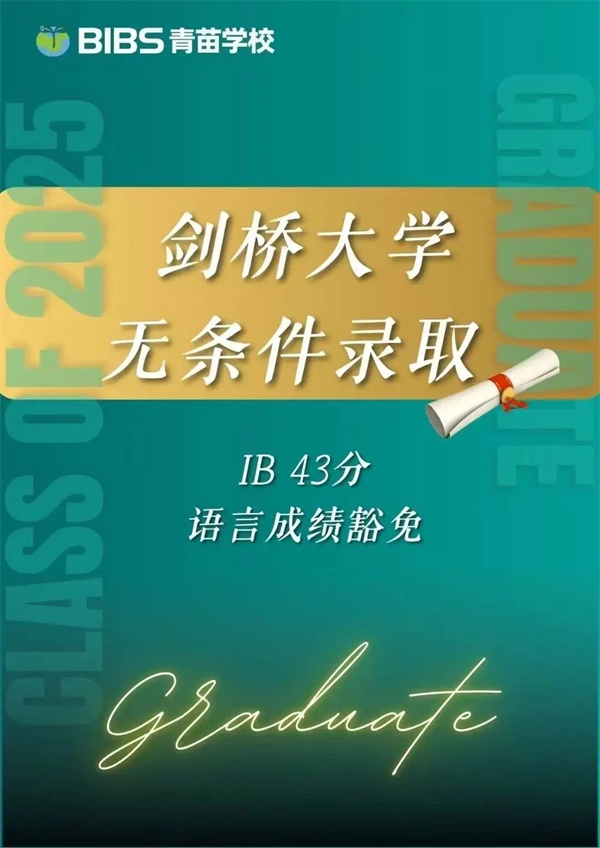 青苗學子IB大考成績