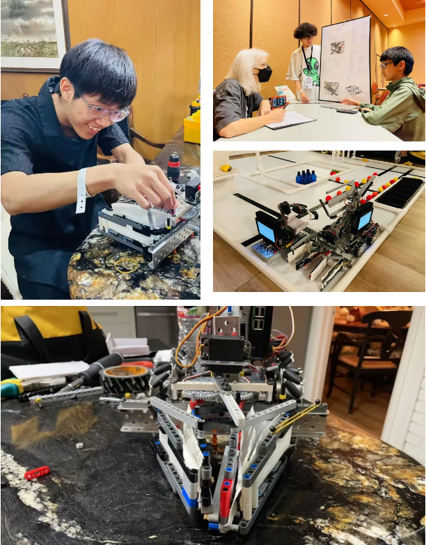 青苗參加國(guó)際機(jī)器人決賽現(xiàn)場(chǎng)