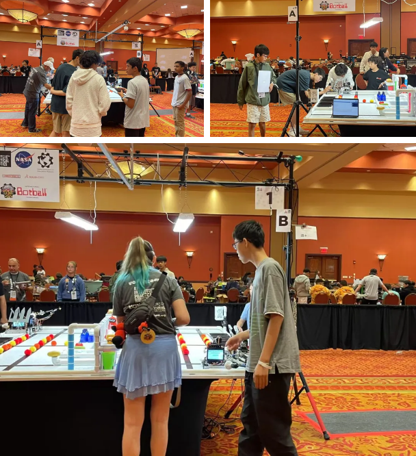 青苗參加國(guó)際機(jī)器人決賽現(xiàn)場(chǎng)