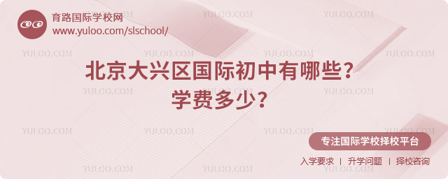 2025-2026年北京大興區國際初中有哪些