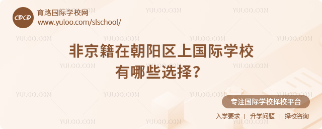 2026年非京籍在朝陽區上國際學校有哪些選擇