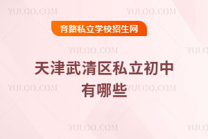 天津武清區私立初中有哪些
