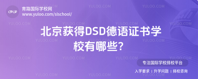 北京獲得DSD德語(yǔ)證書(shū)學(xué)校有哪些
