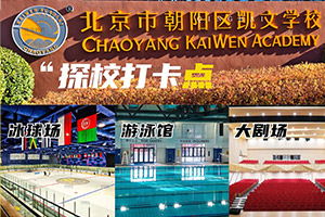 北京朝陽區凱文學校探校打卡點集合,奧運賽事級冰球館、網球場一應俱全!